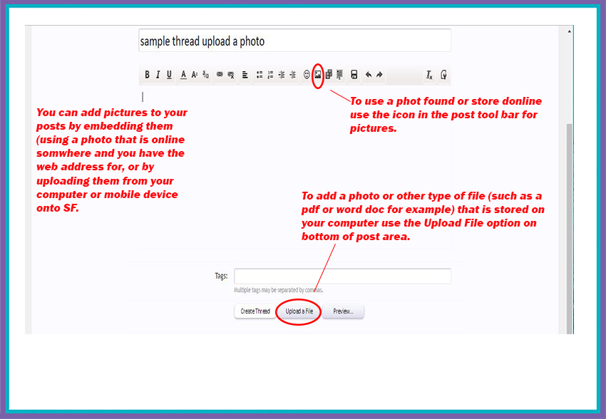 Adding Pictures