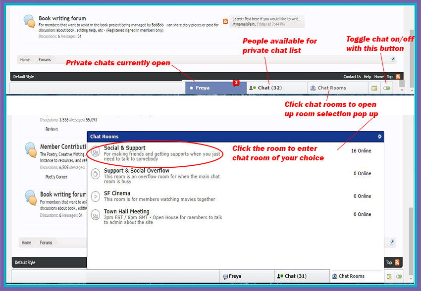 Chat Rooms