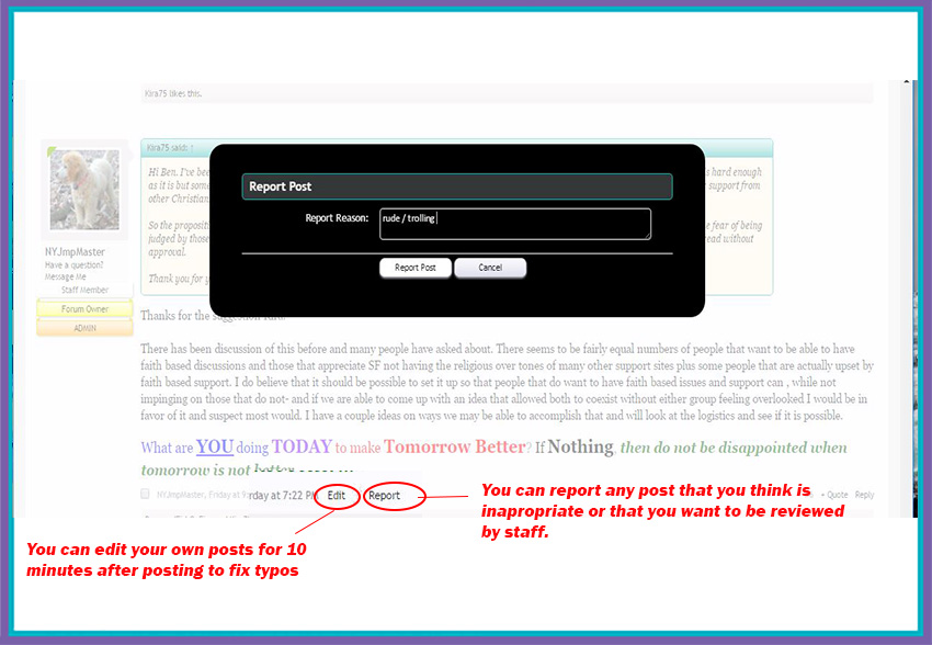 Edit and Report