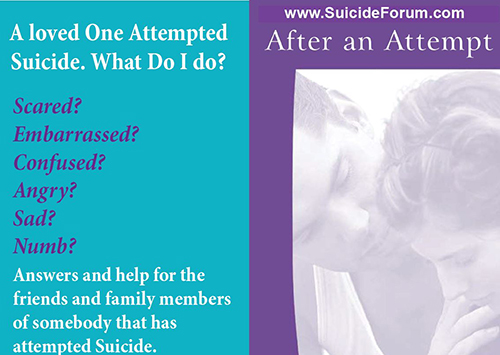 Dealing with the Suicide Attempt of a Loved One