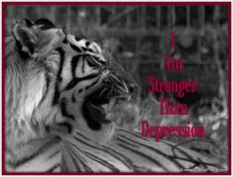 I am stronger than depression 